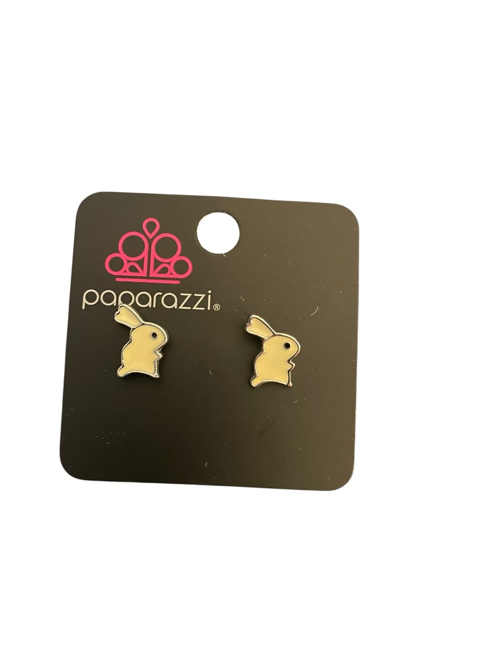 Paparazzi Bunny Stud Earrings NWT